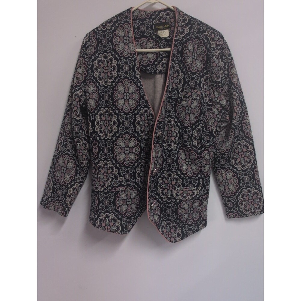 Vintage Stuart Alan Petites Women's Blazer Cardigan Size 16